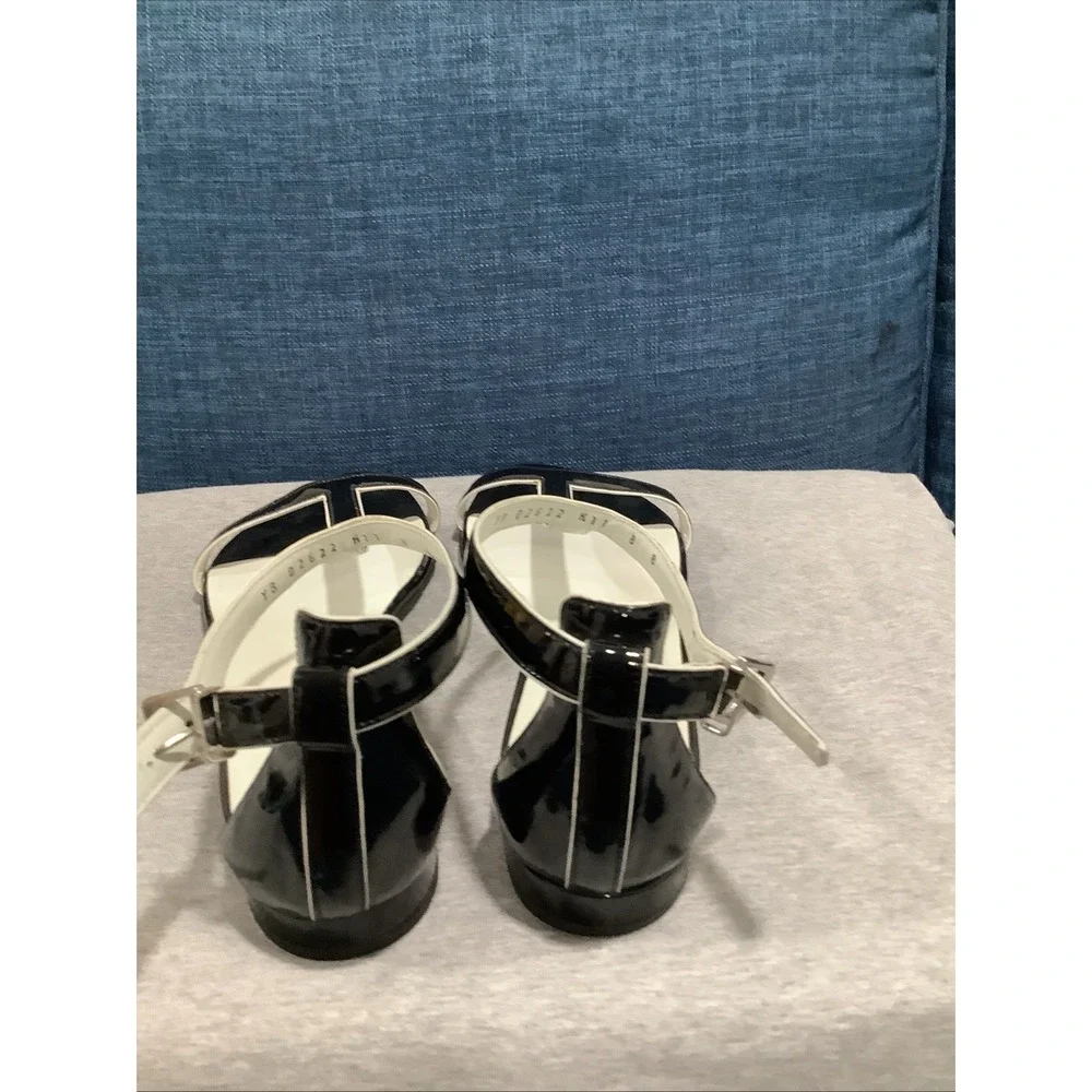 Pre-Owned Salvatore Ferragamo Black Size 8 Sling Back Sandals